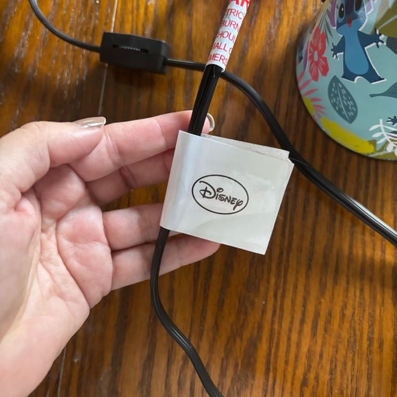 NIB Disney Stitch 16" Lava Motion Volcano Lamp, Pink Wax in Purple Liquid - Picture 4 of 6